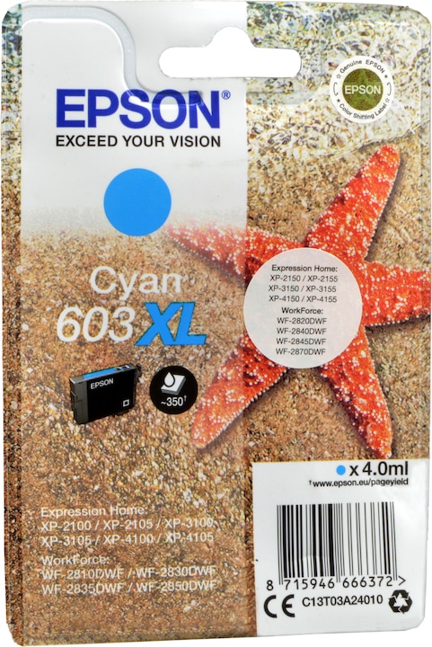 Immagine prodotto Epson 603XL (C)