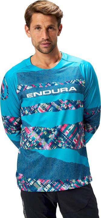 Actual product image Endura Patchwork Ltd Printed L/S Tee Bab (XXL)