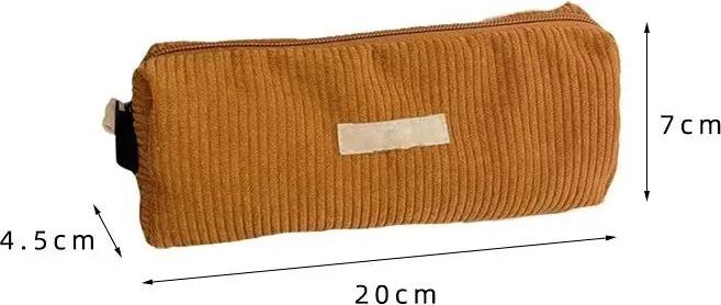 Actual product image Only-Bags.Store Toiletry bag Organiser Corduroy cosmetic bag Small make-up case