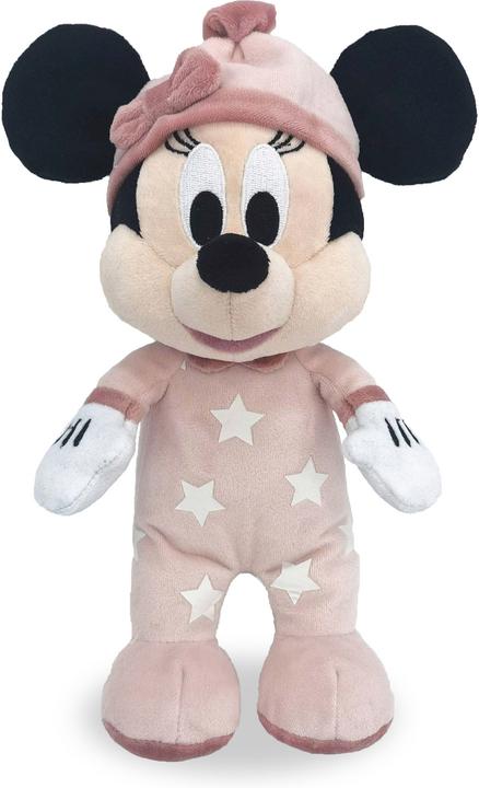 Produktbild Disney Schlaf gut Minnie Maus - im Dunkeln leuchtender Plüsch, 25 cm