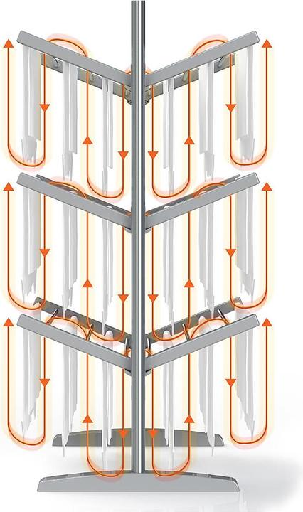 Actual product image Laundry rack 4 shelves, disabled mA.uT (23 m)