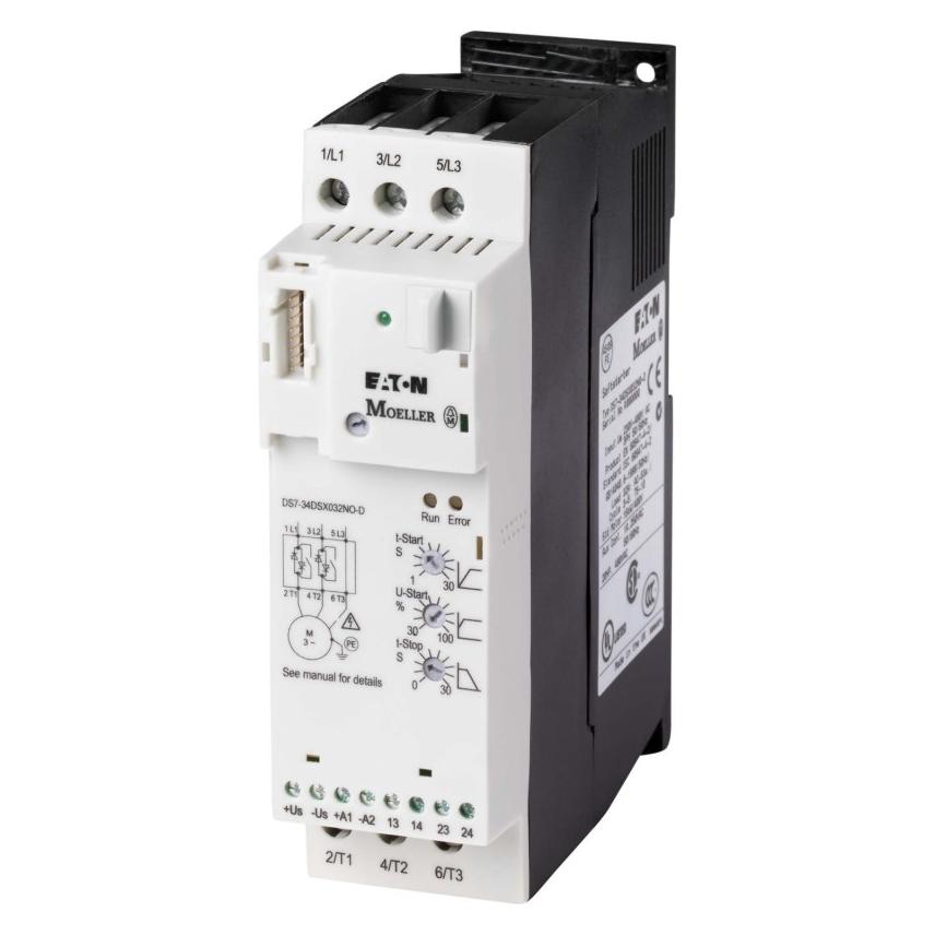 Eaton , Unità Di Controllo Motore, Avviatore Graduale Ds7 110/230Vac 9A