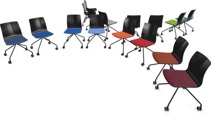 Produktbild Dauphin Fiore Konferenzstuhl