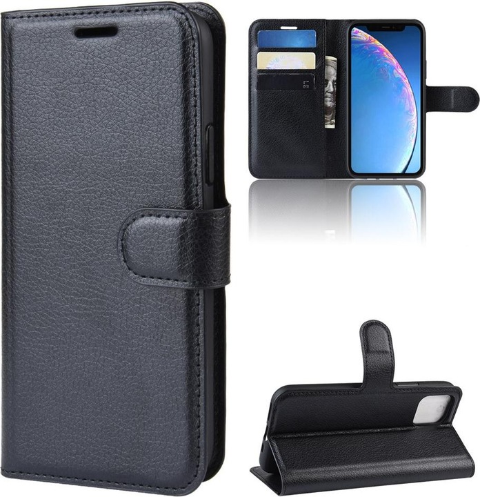 Actual product image Cover-Discount Leather cover with card compartment (Apple iPhone 11)