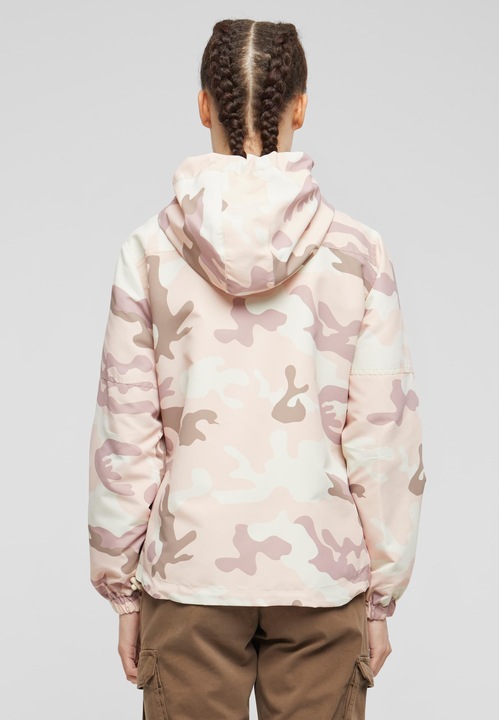 Produktbild Brandit Damen Sommer Frontzip Windjacke Grösse XS Farbe Candy/Tarnmuster (XS)