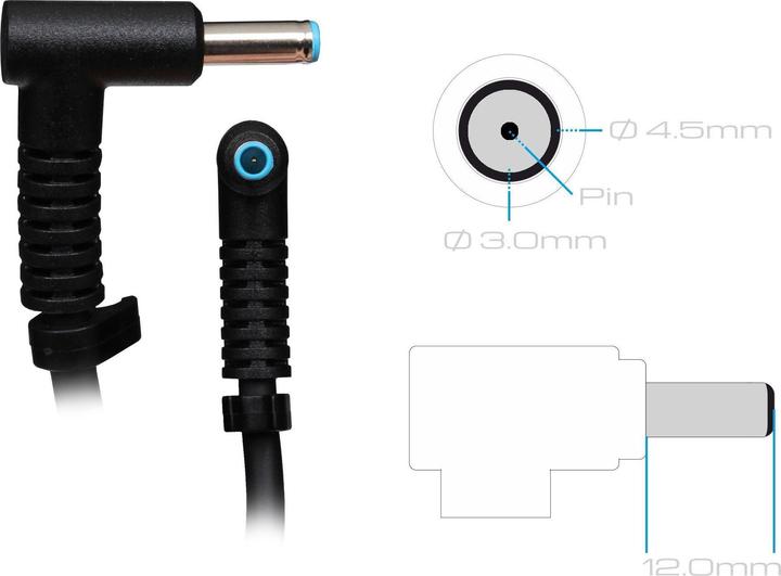 Productafbeelding HP 150 W Slimme Slimme Voeding (4,5 mm) (150 W)