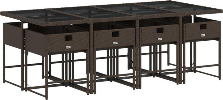 Actual product image vidaXL Garten Essgruppe (220 x 106 x 73 cm)