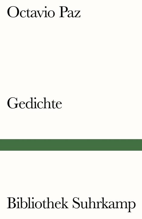 Produktbild Gedichte (Deutsch, Octavio Paz, 2016)