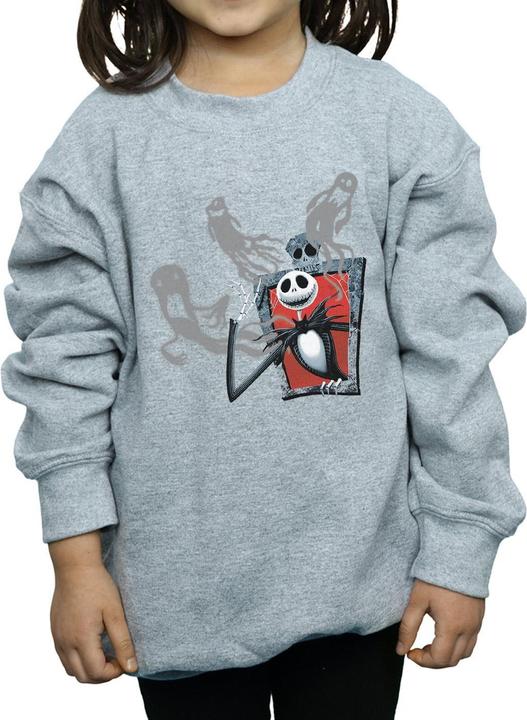 Produktbild Disney Nightmare Before Christmas Ghosts Of Jack Sweatshirt Mädchen (116)