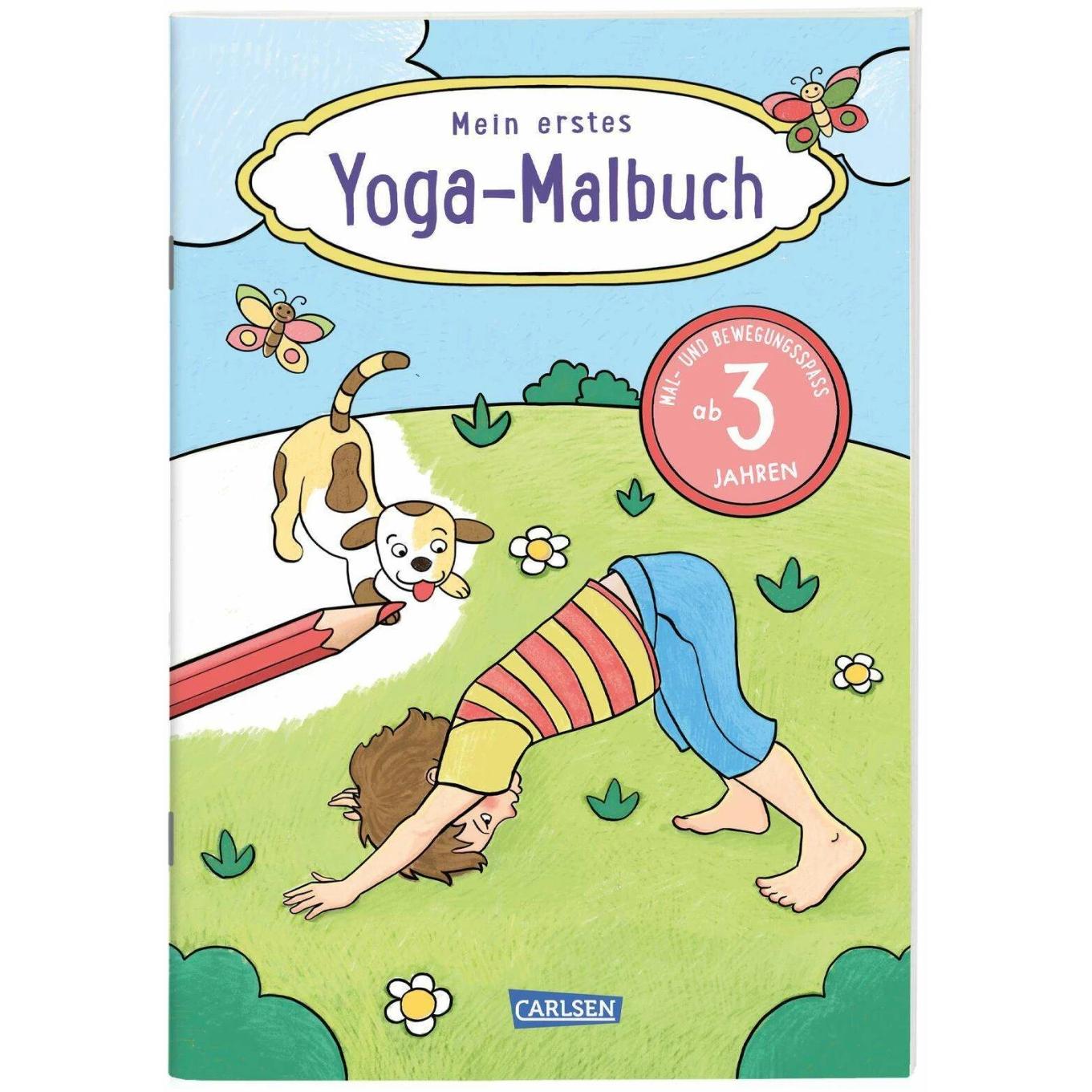 Carlsen Mein erstes Yoga-Malbuch