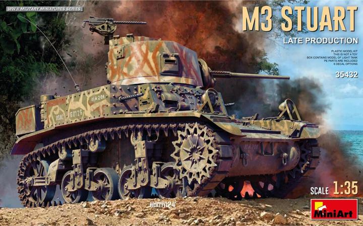 Mini art 1:35 M3 Stuart Light Tank. Late Prod. - buy at Galaxus