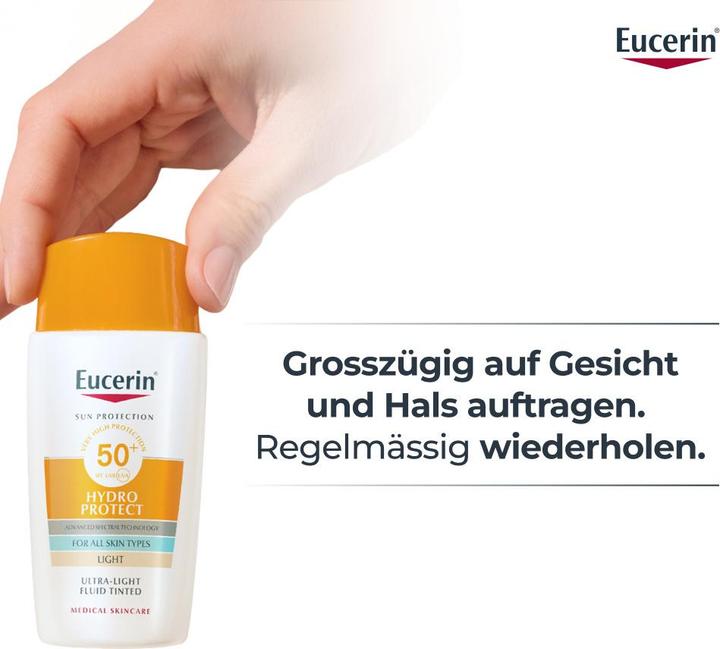 Actual product image Eucerin Hydro Protect (Sun cream face, SPF 50+, 50 ml)