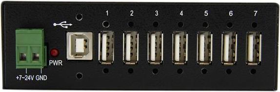 Actual product image StarTech Mountable 4-Port Rugged Industrial (USB-B, 4 Ports)