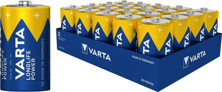 Produktbild Varta Longlife Power (1 Stk., D / LR20 / Mono / R20, 16500 mAh)