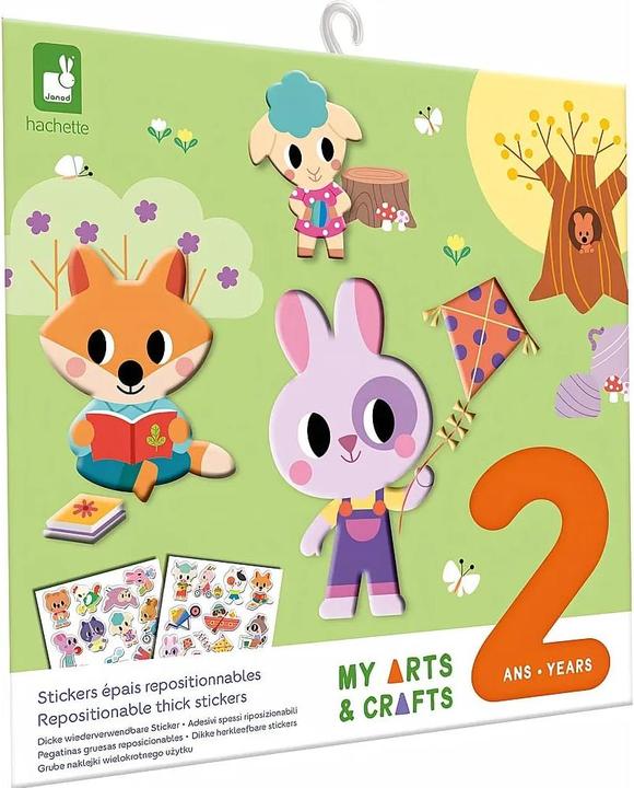 Janod My Arts & Crafts Tierspiel, Mehrfarbig, zzzz-s