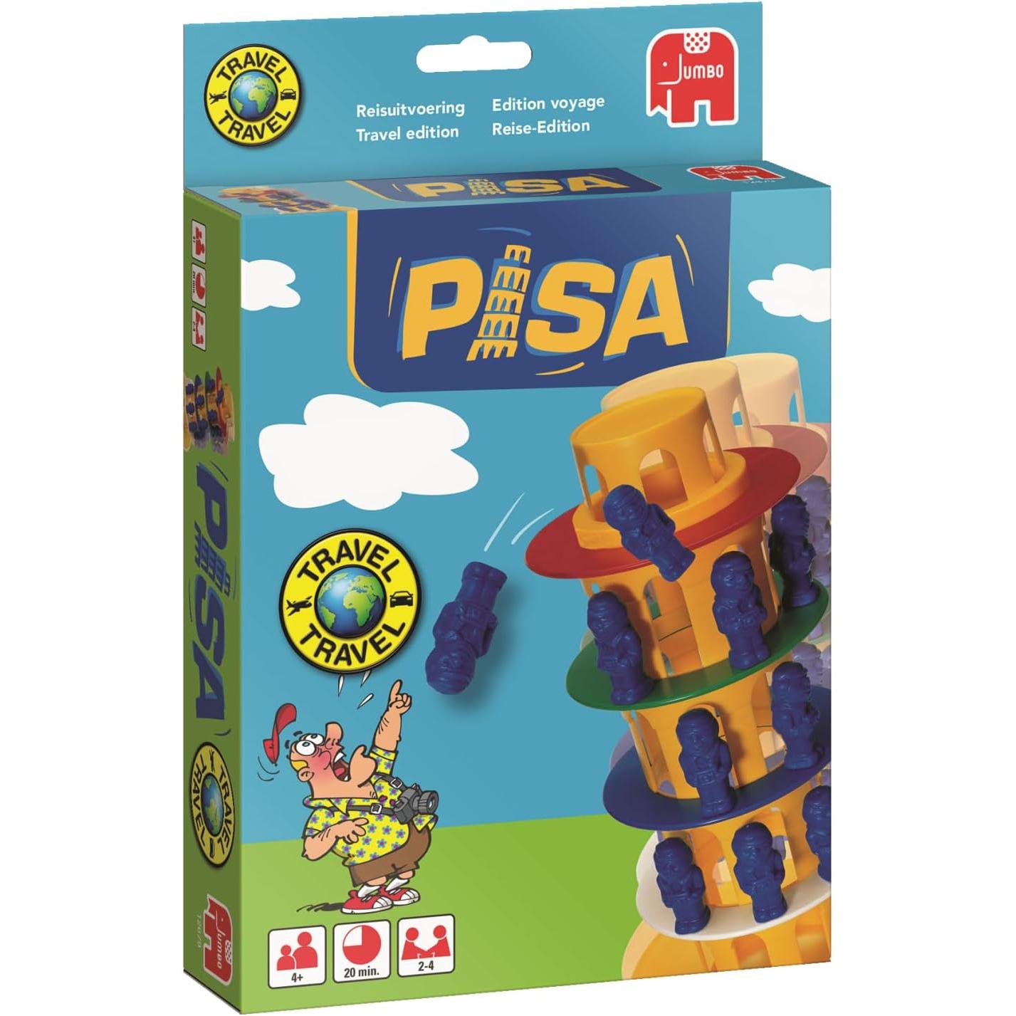 Jumbo Turm von Pisa-Reisespiele (Deutsch, Französisch, Englisch)