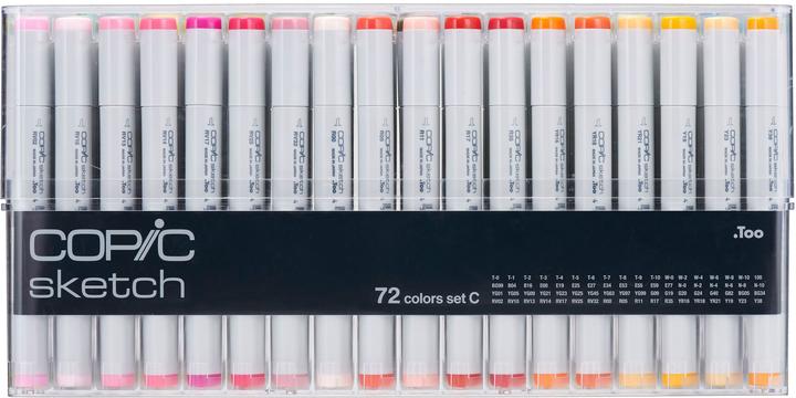 Actual product image Copic Marker sketch (72x)