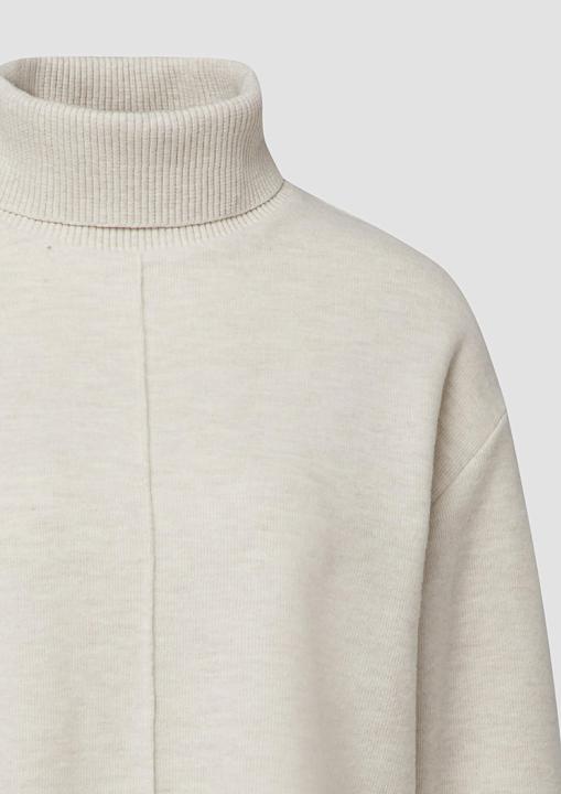 Produktbild s.Oliver Sweatshirt Feinstrick-Pullover mit hohem Rollkragen (48)