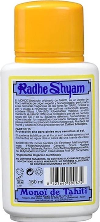 Radhe Shyam TAHITI MONOI Aeite Sunscreen F.15ml (Sonnencreme, 150 g)