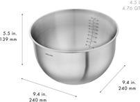 Produktbild Zwilling 3tlg. Fresh & Save Bowls Schüssel Set (24 cm, 4.50 l, 3x)