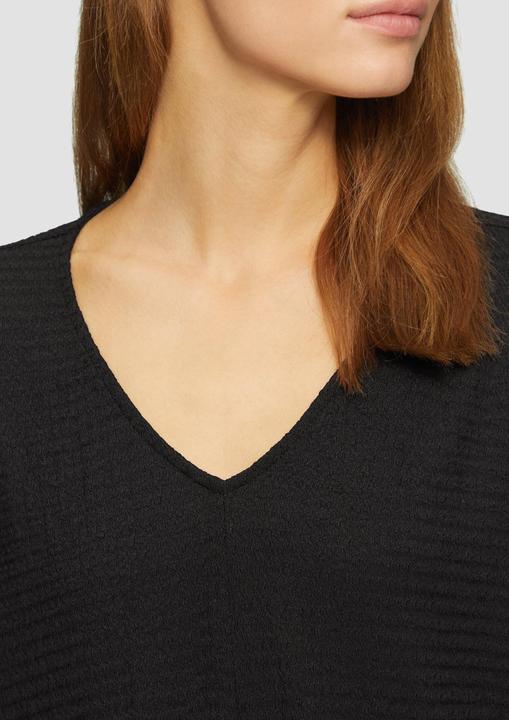 Immagine prodotto S.Oliver T-Shirt Fein Strukturiertes Jerseyshirt mit 3/4-Fledermausärmeln (34)