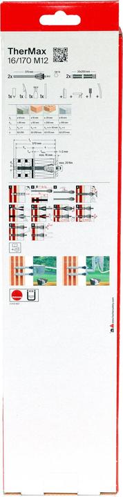 Produktbild Fischer TherMax 16/170 M12 (2 Stk.)