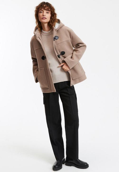 Produktbild La Redoute Collections Halblange Winterjacke im Dufflecoat-Stil (42)