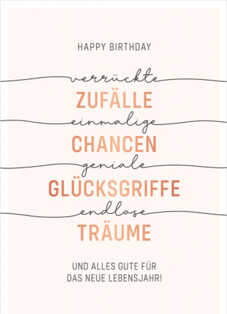 Produktbild Alles Gute zum Geburtstag (1 Stk.)