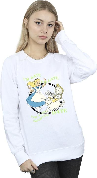 Produktbild Disney Alice im Wunderland I'm Late Sweatshirt (XXL)