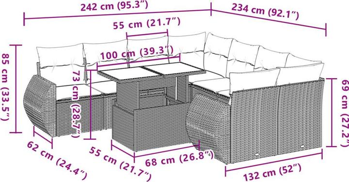 Produktbild vidaXL Elianna