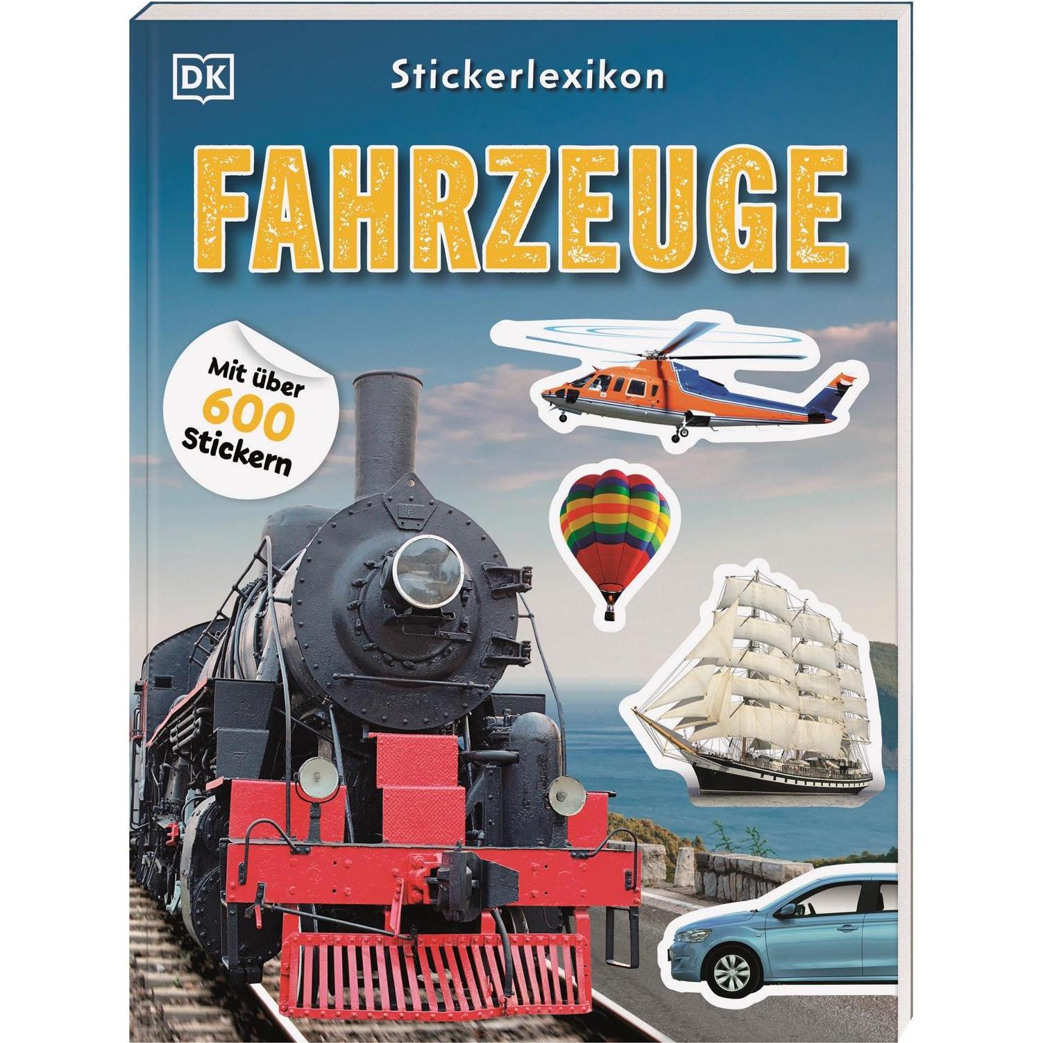 Dorling Kindersley, Sticker, Sticker-Lexikon Fahrzeuge