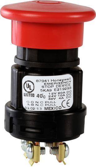 Produktbild Honeywell Switch Push-Pull Sealed DPST NO screw