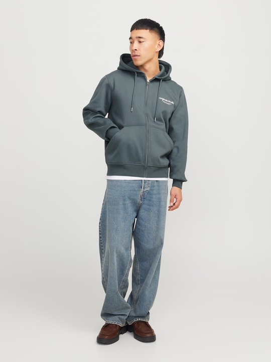 Immagine prodotto Jack & Jones Maglia con cappuccio stampata e giacca con cappuccio con zip (S)