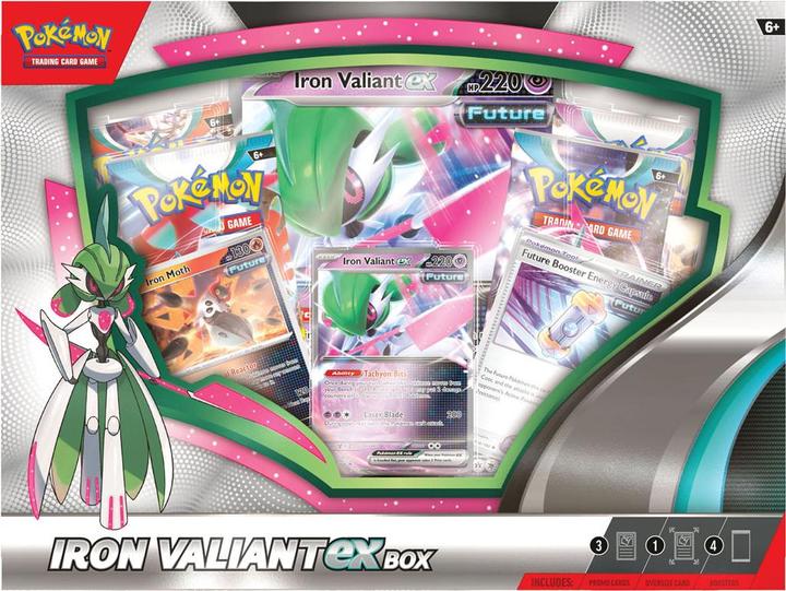 Immagine prodotto Pokémon P-EN Iron Valiant/Luna Ruggente ex Box (Inglese, Box Set e Collezione)