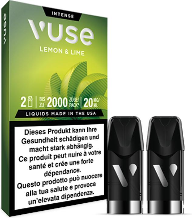 Immagine prodotto Vuse Lemon & Lime Duo (Calce dolcissima, Limone)