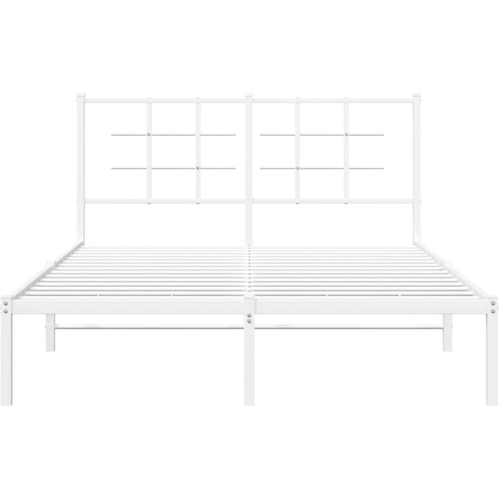 Thumbnail - VidaXL, Bett, Bettgestell mit Kopfteil (140 x 200 cm)