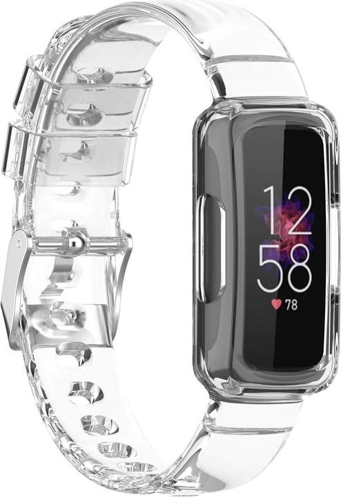 Productafbeelding Cover-Discount Fitbit Inspire 3 - Sportarmband met schermbeschermer transparant (Silicone)