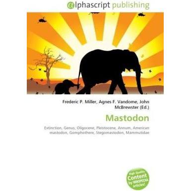 Thumbnail - Mastodon, Fachbücher von Agnes F. Vandome, Frederic P. Miller, John McBrewster