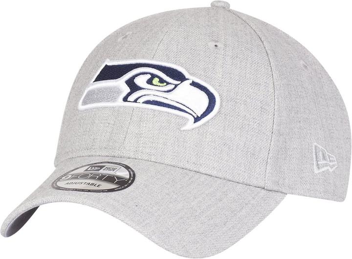 Image du produit New Era 9Forty Strapback Cap - Seattle Seahawks heather gris (Taille unique)