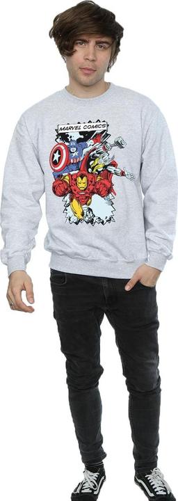 Image du produit - Sweat COMIC CHARACTERS - Homme (XL)