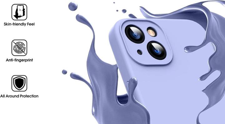Actual product image Screenguard Apple iPhone 15 Plus Liquid Silicone Camera Protector Case (Apple iPhone 15 Plus)