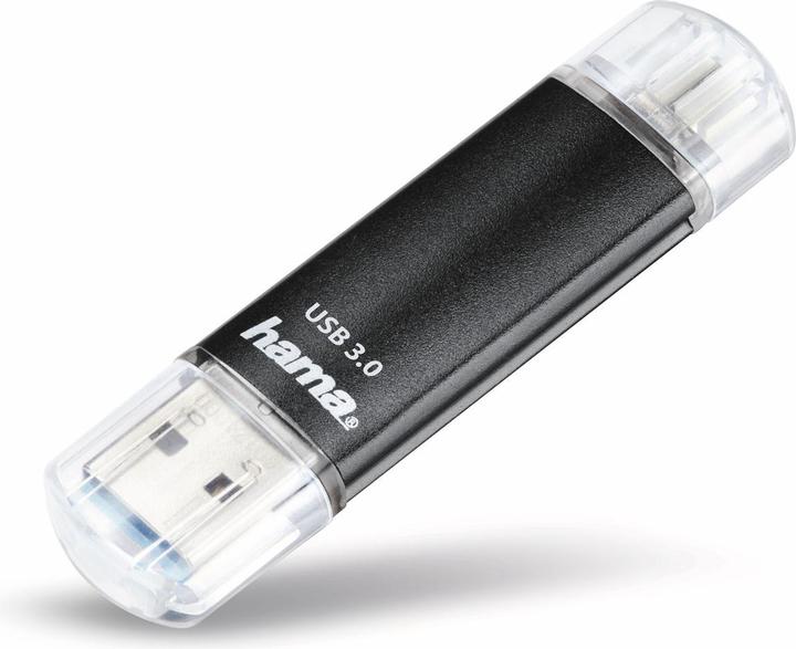 Hama Laeta Twin USB 3.0 16GB (16 Go, USB-A)