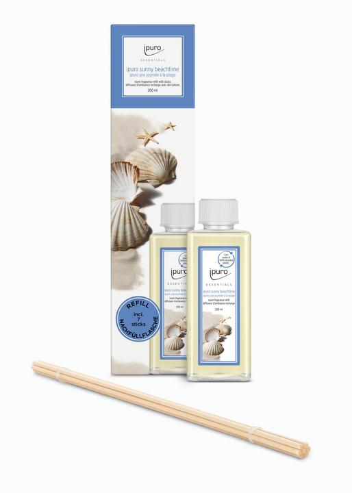 Actual product image Ipuro Scent sticks refill Sunny Beachtime with sticks (200 ml)