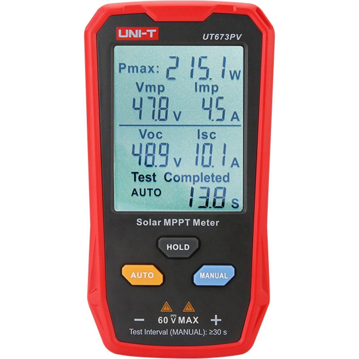 Uni-T, Misuratore energia, Dispositivo di misurazione MPPT solare UT673PV