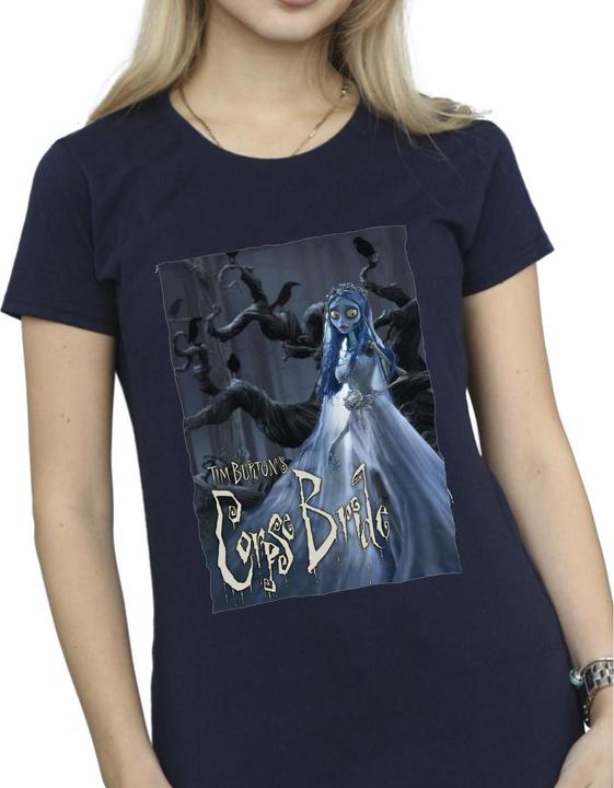 Immagine prodotto Corpse Bride Wedding Gown Poster Maglietta Donna (XL)