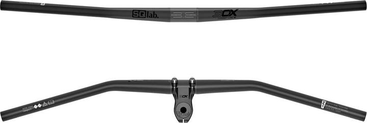 Actual product image Sqlab 3Ox Carbon Handlebar High for E-Performance and long MTB Tours (31.80 mm)