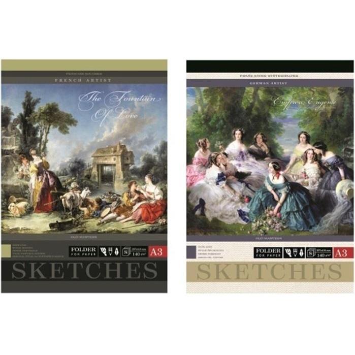 Fresh Kunstdruckpapier A3/8K 140g/m2 + FRESH-Ordner (140 g/m², A3) (42851734)