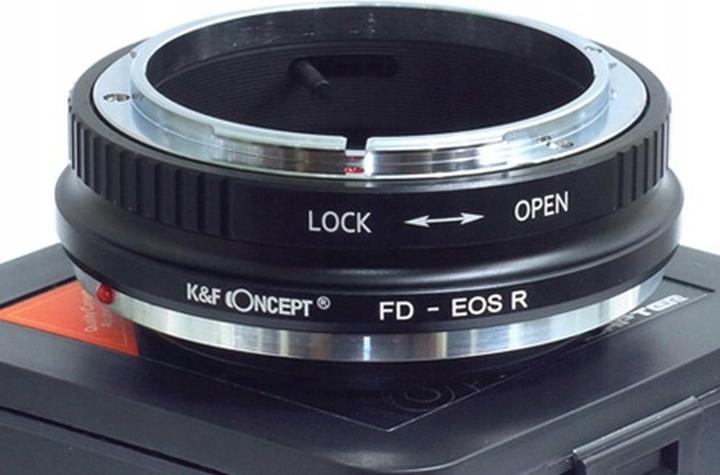 Produktbild K&F Concept High Precision Lens Adapter Mount, FD-EOS R