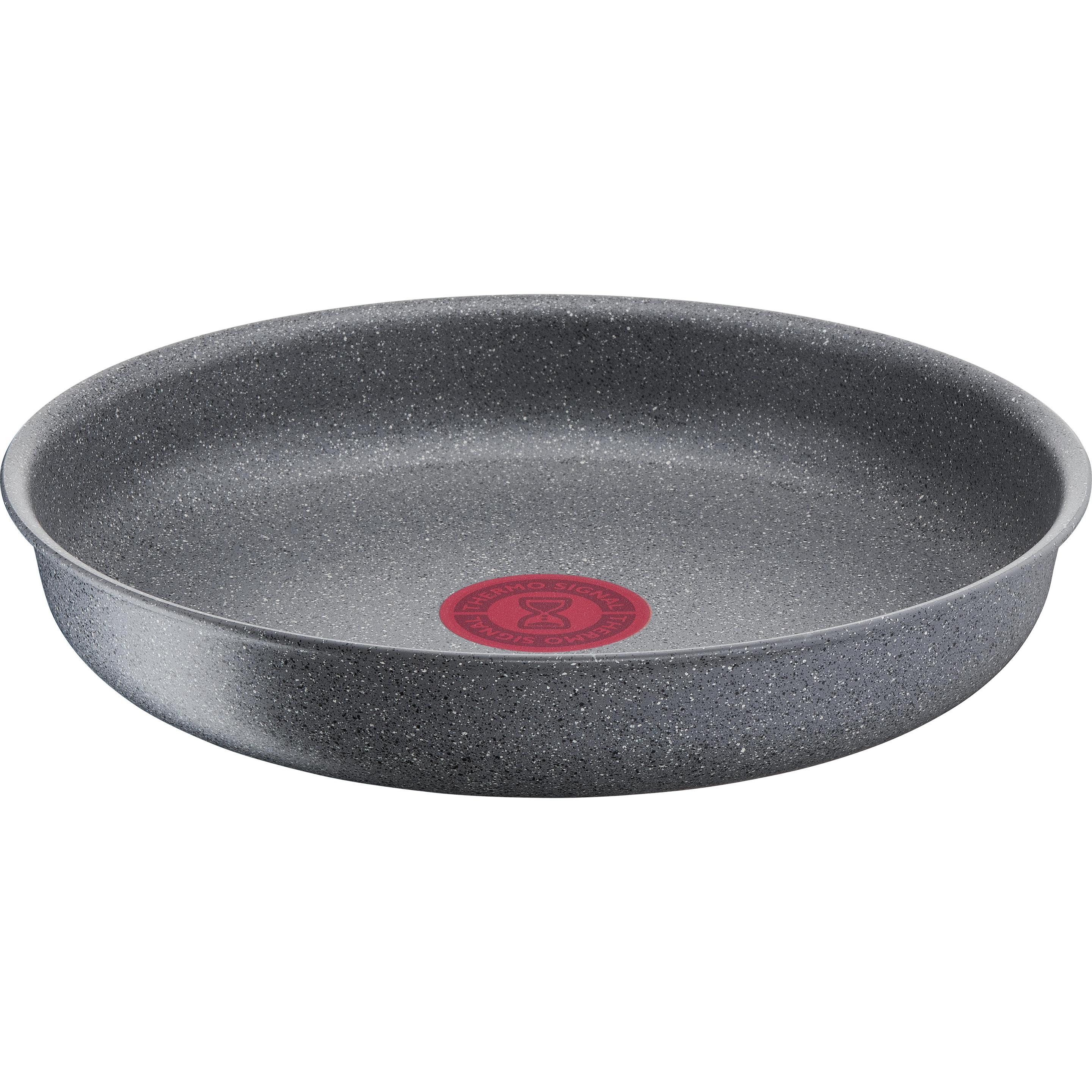 Lagostina Grigio Ingenio Mineralis Green, Padella, 22 Cm, Padella + Pentola,