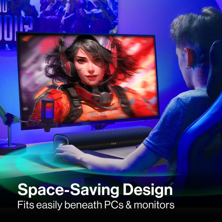 Image du produit OXS Thunder Lite PC Gaming Soundbar (30 W)